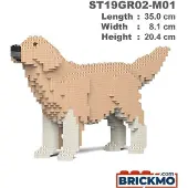 Jekca Bricks Golden Retriever 02-M01 ST19GR02-M01