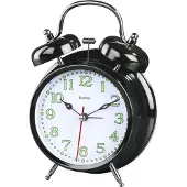 Hama Wecker Wecker "Nostalgie", Schwarz