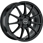 MSW Alufelge 85 6.5X16 4X100 Et 42 Gloss Black
