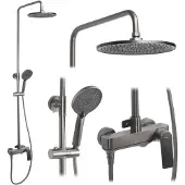 REA Duschgarnitur Avalon Titanium