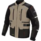 Büse Gravel XR Damen Sand Grün Schwarz Wasserdichte Textiljacke Größe 48