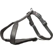 Trixie Premium Y-Geschirr - grafit - 75-95 cm/25 mm