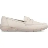 Rieker Damen Mokassins L7455-60 Farbe: Beige Größe: 37
