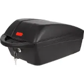 Prophete Fahrradgepäckträgerbox 11L wasserdicht abschließbar mit Quick-Release-System, belastbar bis 5kg, schwarz, inkl. Befestigungsmaterial