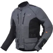 Rukka AirTacama Schwarz Anthrazit Motorrad Textiljacke Größe 48