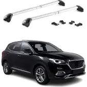 Aurilis Dachträger Grundträger für MG HS 2018-2025 Aluminium Silber 2 tlg ABE