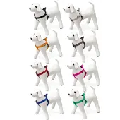 Karlie Art Sportiv Plus Geschirr 1-2-3 Step and Go Mix and Match, Farbe:schwarz, Größe:25 – 45cm x 15mm