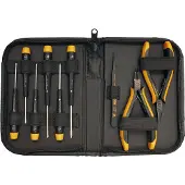 Bernstein Tools for Electronics SERVICE-SET CARAT 2250 Tool kit ESD Bag 9-piece