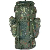 Sturm Bundeswehr und Freizeitshop Mil-Tec Rucksack Kampfrucksack Baumwolle flecktarn