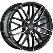 MSW Alufelge 72 7X17 5X112 Et 35 Gloss Black Full Polished