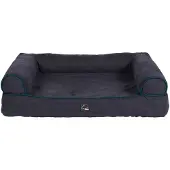 HKM Hundesofa Anam Cara, Farbe:dunkelblau/petrol, Größe:S