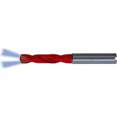 GUHRING Spiralbohrer SL WN VHM FIRE Innenkühlung Schaft 6537HA 3xD 8,70mm