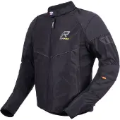 Rukka Airgobi Motorrad Textiljacke, schwarz/schwarz, 56