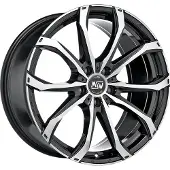 MSW Alufelge 48 8X19 5X112 Et 45 Gloss Black Full Polished