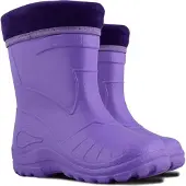 Kolmax superleichte Eva Kinder Gummistiefel gefüttert Lila 31