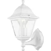Eglo Außen-Wandleuchte Belfort 1 weiß E27, max. 60 W