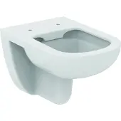 Ideal standard IS Wand-T-WC Eurovit Plus, o.Spülrand, 360x530x350mm, Weiß
