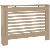 vidaXL Heizkörperverkleidung 112x19x81,5 cm MDF