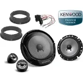 DSX Kenwood Lautsprecher Einbau Set Seitenteil hinten passend für Seat Ibiza