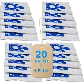Hossi's Wholesale 20 Premium Staubsaugerbeutel kompatibel für Privileg Quelle 666.579
