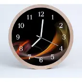 Tulup Holzuhr 30fi cm wanduhr - Abstrakte Kunst