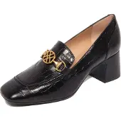 Unisa G3778 decollete donna black leather shoes women