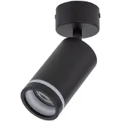 Licht-Erlebnisse Deckenstrahler Metall GU10 verstellbar Schwarz Modern Spot Lampe Decke