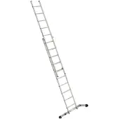 Euroline Premium 302 Schiebeleiter 2x10 Sprossen mit Vario-Traverse