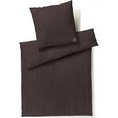 JOOP! Flanell Bettwäsche Soft Stripes mocca 140x200 cm + 70x90 cm