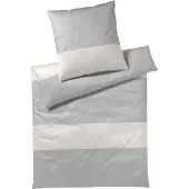 JOOP! Mako-Satin Kissenbezug einzeln Split Farbe Stone Größe 80x80 AL