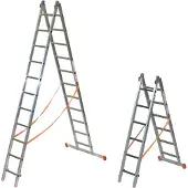 Facal Mehrzweckleiter 2-teilig GENIA S300 2x8 Sprossen