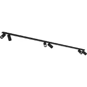 Licht-Erlebnisse Spot Strahler Metall GU10 verstellbar Schwarz länglich Modern