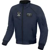 Bogotto Boston Dunkelblau Motorrad Textiljacke Größe M