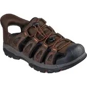 SKECHERS Slip-Ins: Relaxed Fit Sandalen - Donkerbruin - Maat 42