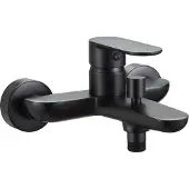 Primaster Badewannenarmatur Prag schwarz-matt