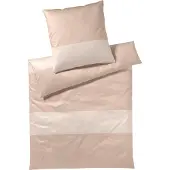 JOOP! ! Comfort Satin Bettwäsche Split 4118-8 Streifen beige 135x200