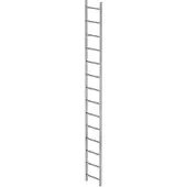 MUNK Günzburger Steigtechnik MUNK Schachtleiter Stahl verzinkt 400mm breit 14 Sprossen 3,92m lang