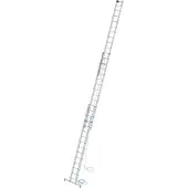 Proregal Sprossen-Seilzugleiter 3-teilig mit nivello-Traverse 3x14 Sprossen