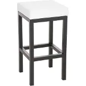 CLP Barhocker Taylor B85 Kunstleder weiß