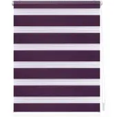 Lichtblick Duo Rollo Klemmfix, ohne Bohren Brombeer, 100 cm, 100 cm x 150 cm (B x L) KDR.100.150.03