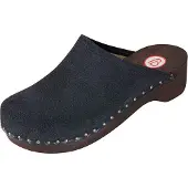 Berkemann Velour-Toeffler - Blau, Schuhgröße:EUR 39