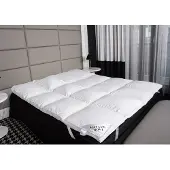 Mayaadi Home HS67 Matratzenauflage 160x200 cm 4500 Gramm Unterbett Topper Auflage 10% Daunen 90% Federn
