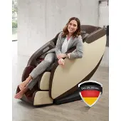 WELCON Massagesessel Prestige II Longlife Kunstleder braun / beige