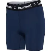 Hummel Hmlpulse Mid Waist Short Tights - dress blues, Größe:L