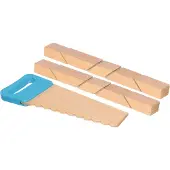 Gollnest & Kiesel Holzbausteine mit Klettverbindungen und Säge