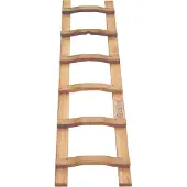 Theimer Holz Dachdeckerleiter geleimt +4 Holzschrauben mit 15 Sprossen 4,34m lang
