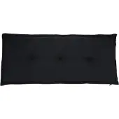 Kopu Prisma Schwarzes Gartenbankkissen 150x50 cm - Kissen für Gartenbänke