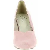 Hirschkogel Trachtenpumps Marie aus Leder in Rosé, 6,5 cm Absatz, Größe 36