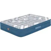 Bestway TriTech Doppelluftbett Fashion Flock mit integrierter Elektropumpe 203 x 152 x 36 cm