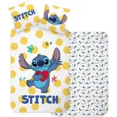 Javoli Lilo & Stitch Dots Kinderbettwäsche 100x135